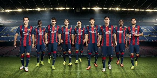 巴萨球员名单大全