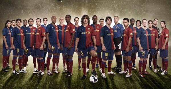 巴塞罗那球员名单汇总