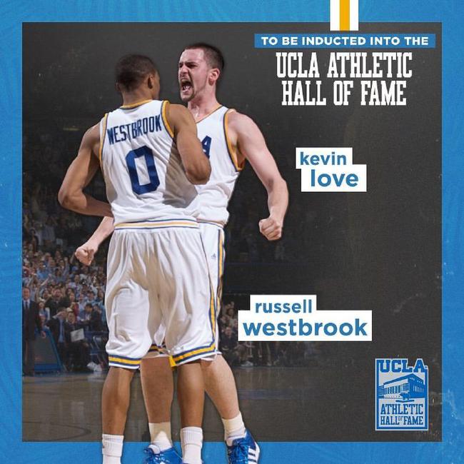 威少勒夫进UCLA名人堂 曾是室友因开空调拌嘴