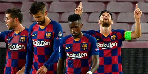 梅西中场向巴萨队员训话：冷静！别干傻事被逆转