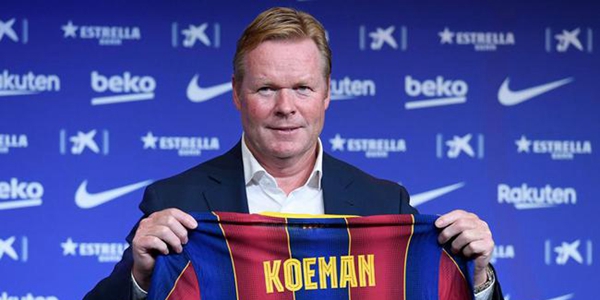 科曼:不知是否还需说服梅西留下 有他你就会赢球