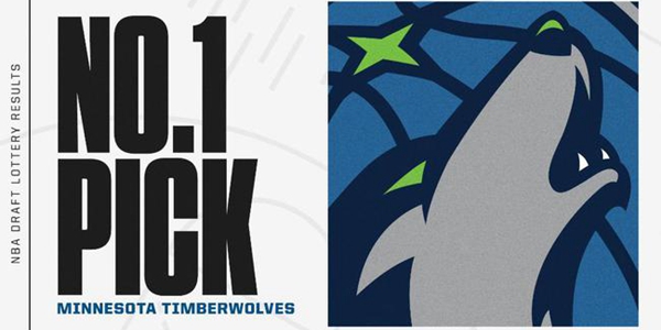 2020乐透抽签结果出炉：森林狼状元勇士榜眼