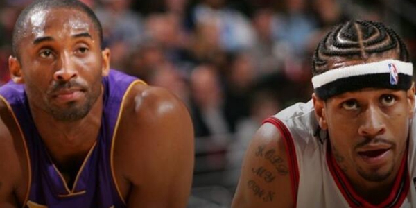 艾弗森撰文纪念科比! 这是他心目中的历史第二