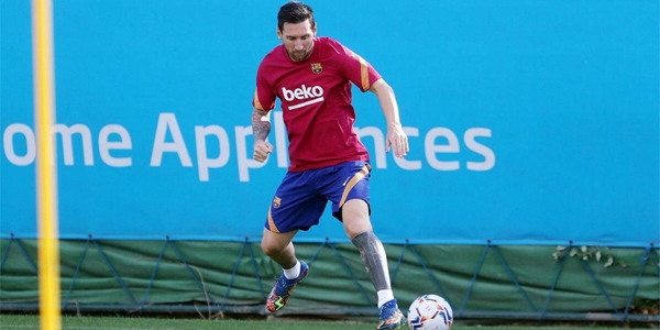 梅西归队！完成科曼时代首练 热身赛他不会出场