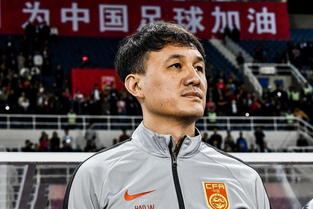中国u22教练郝伟