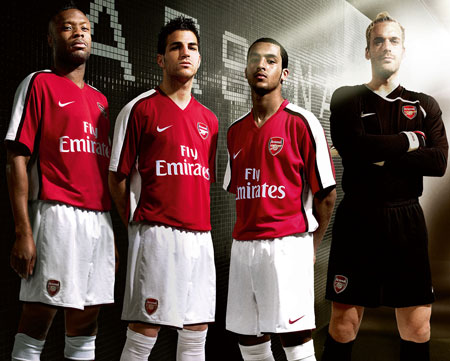 阿森纳0810球衣介绍