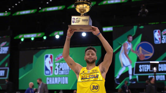 2021库里三分球大赛多冠视频