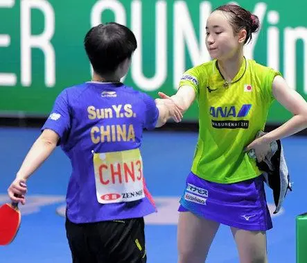 孙颖莎4-0完胜伊藤美诚