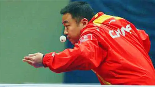 刘国梁独特的发球介绍