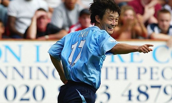 孙继海40米救球，曼城进球精彩集锦