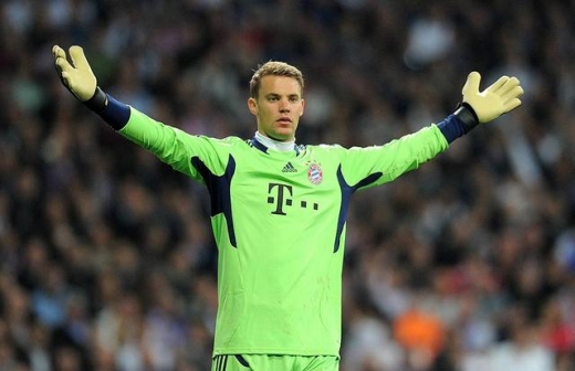 德国足球守门员诺伊尔