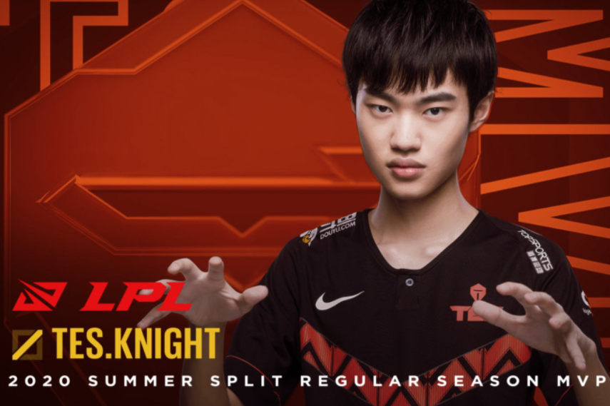 TES战队成员卓定Knight个人介绍