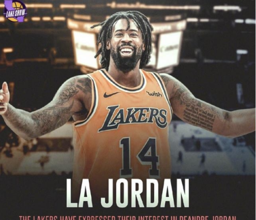 小乔丹加盟湖人