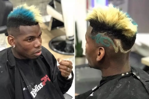 博格巴发型史，图片合集