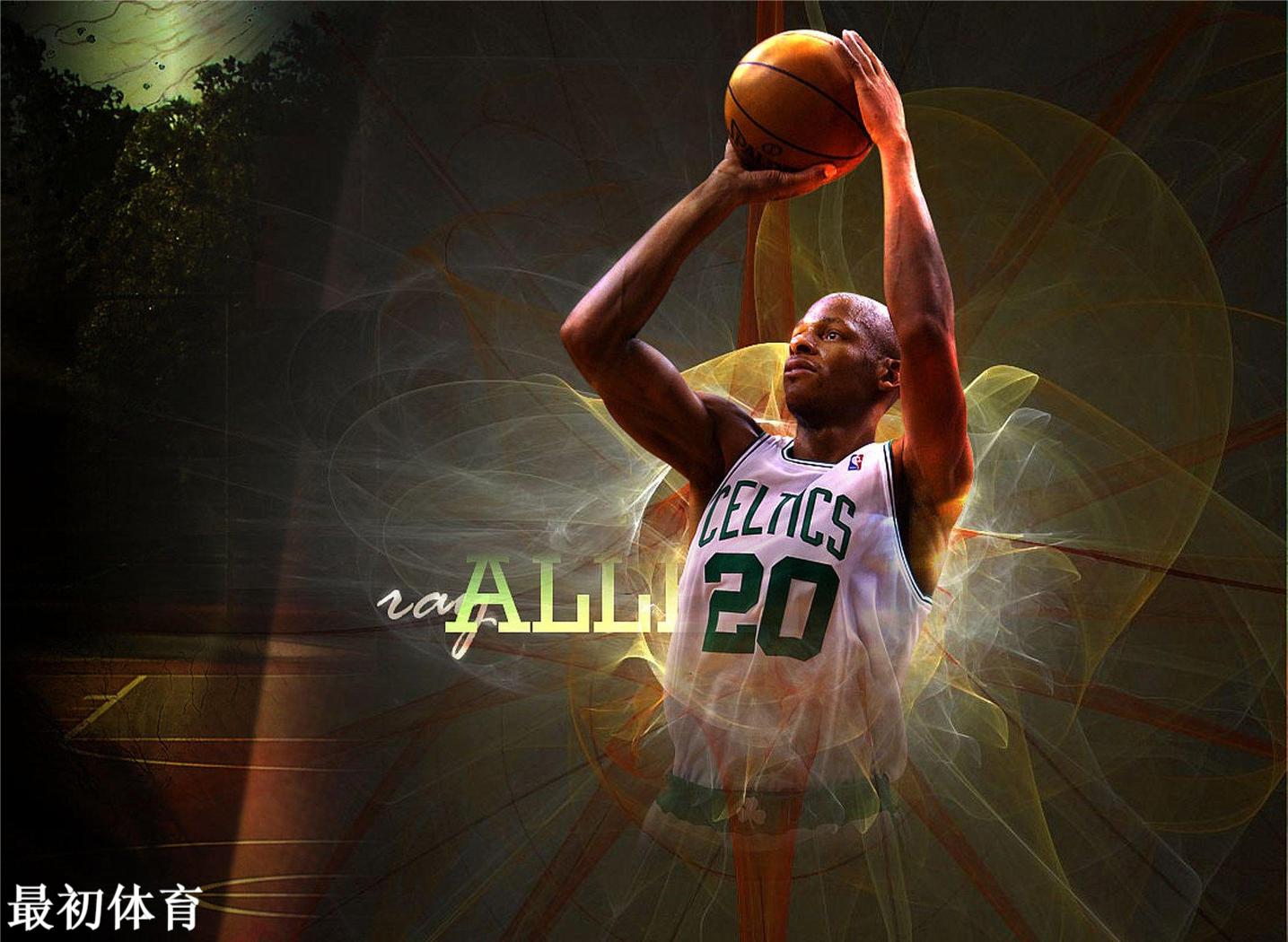 雷·阿伦生涯穿过的球衣号码介绍