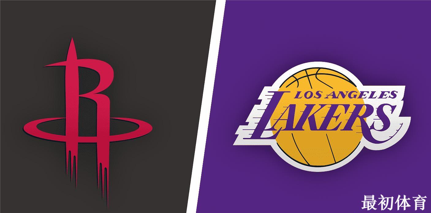 NBA常规赛湖人vs火箭比赛分数介绍