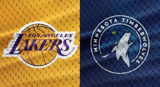 NBA常规赛森林狼vs湖人比赛分数介绍