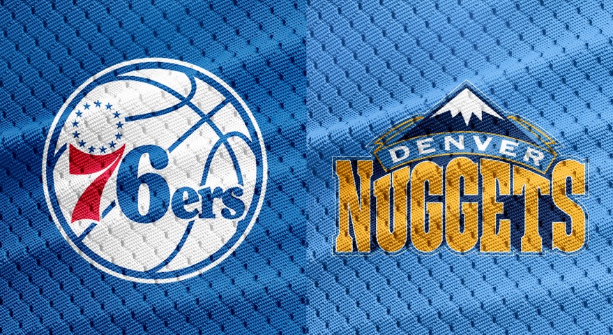 NBA常规赛76人vs掘金比赛分数介绍