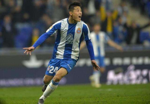 西甲联赛西班牙人爆冷获胜，武磊错失单刀