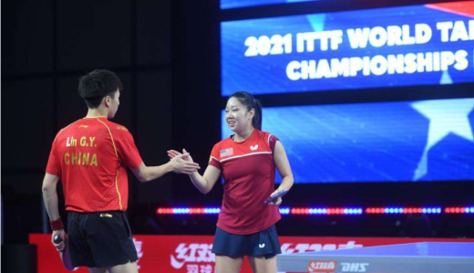 2021休斯敦世乒赛中美混双组合获奖