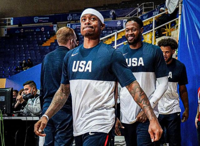 2021年男篮世预赛美国不敌墨西哥