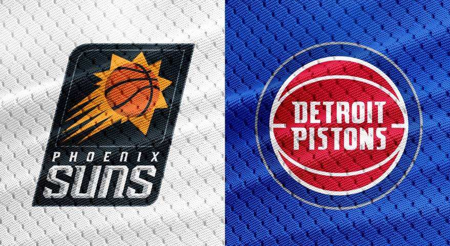 NBA常规赛活塞vs太阳比赛分数介绍