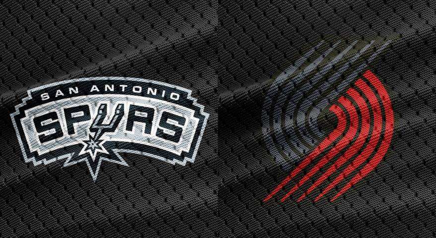 NBA常规赛马刺vs开拓者比赛分数介绍