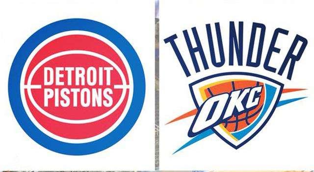 NBA常规赛雷霆vs活塞比赛分数介绍