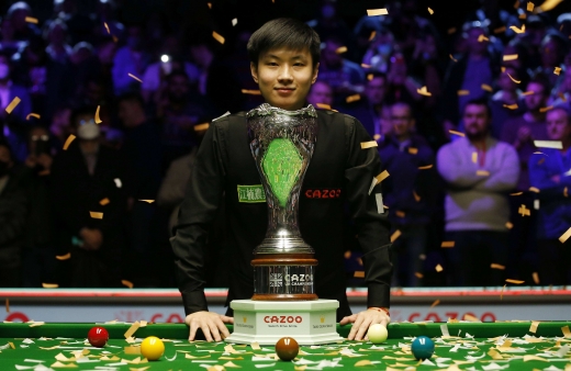 斯诺克英锦赛赵心童夺得冠军