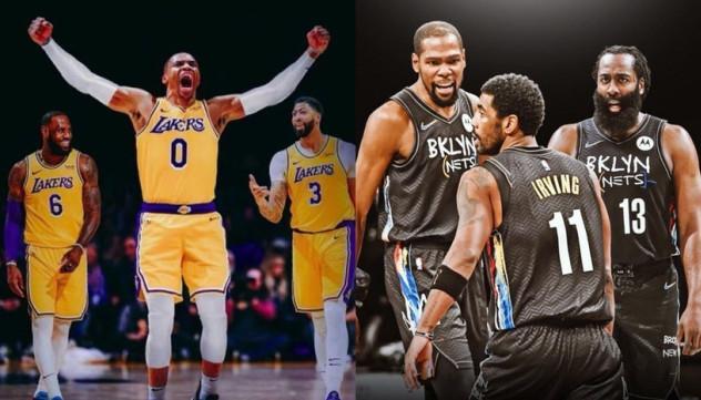 2021-22赛季NBA圣诞大战篮网vs湖人视频回放