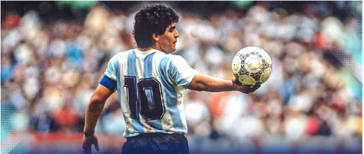 马拉多纳穿过的球衣号码介绍