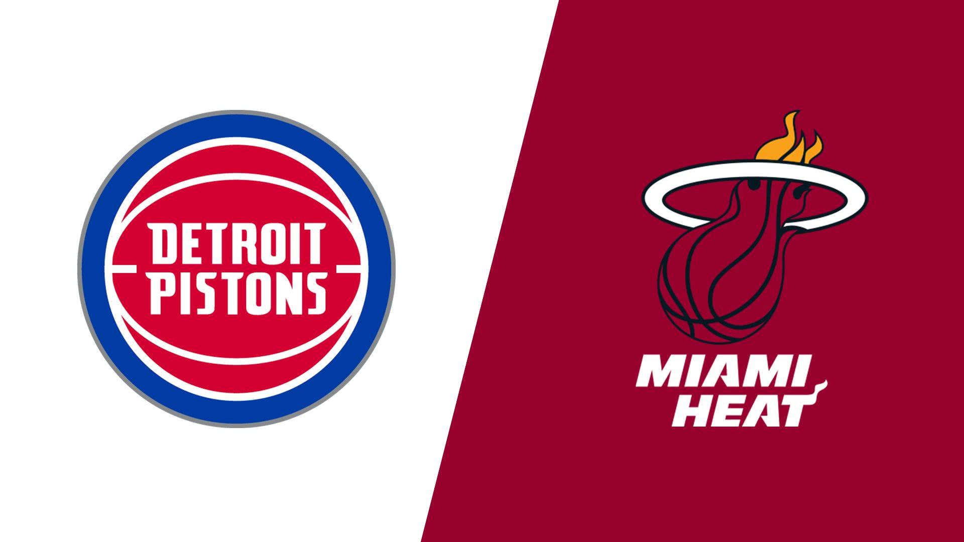 NBA常规赛活塞vs热火比赛分数介绍