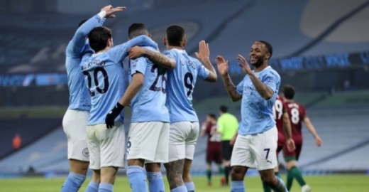 2021英超联赛曼城vs莱斯特城比赛结果