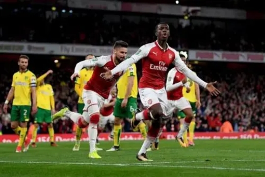 2021英超诺维奇vs阿森纳比赛结果