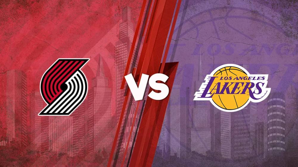 NBA常规赛开拓者vs湖人比赛分数介绍