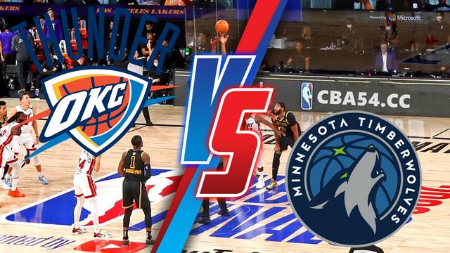 NBA常规赛森林狼vs雷霆比赛分数介绍