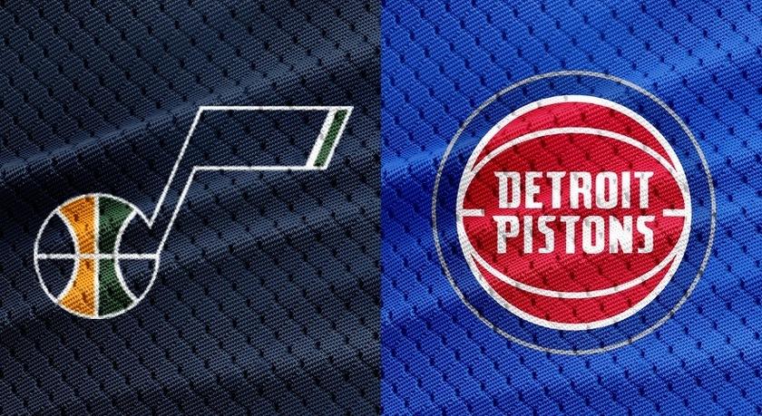 NBA常规赛爵士vs活塞比赛分数介绍