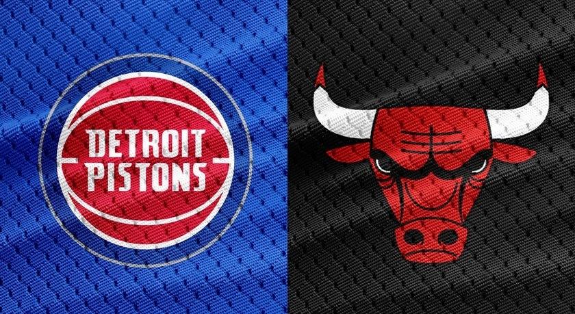 NBA常规赛活塞vs公牛比赛分数介绍