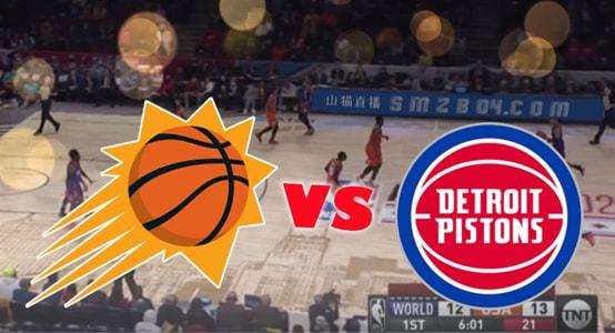 NBA常规赛太阳vs活塞比赛分数介绍