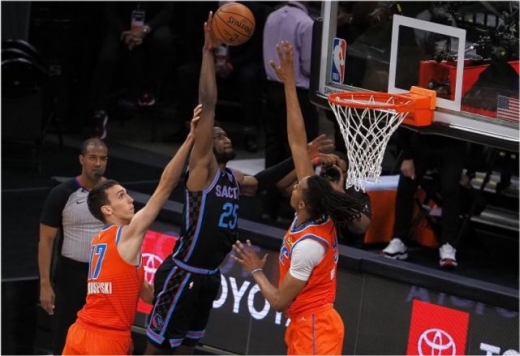 3月1日NBA国王vs雷霆比赛结果视频回放