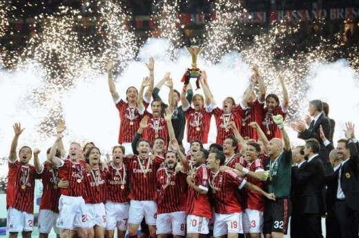 AC米兰获得2022年意甲冠军