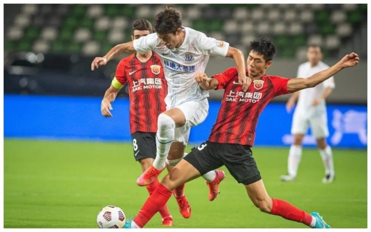 6月11日中超第3轮河北队vs上海海港比赛分数