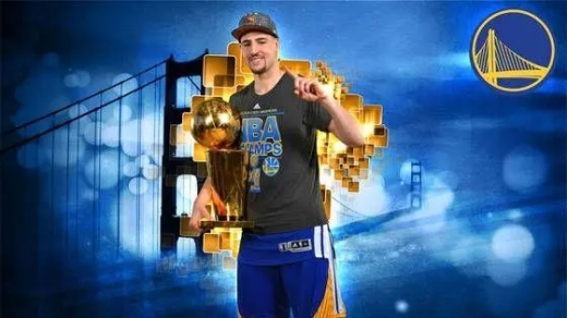 克莱汤普森获得总冠军戒指