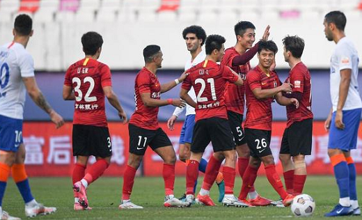 2022中超广州城vs长春亚泰第6轮小组赛比赛结果