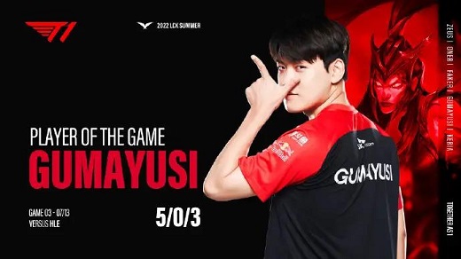 LCK夏季赛2022BROvsT1比赛结果7月23日-视频回放