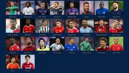 2022金足奖50人候选名单一览