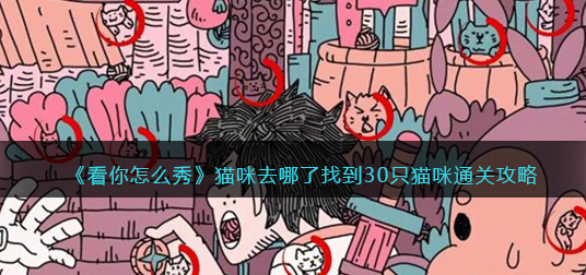 看你怎么秀找到30只猫攻略