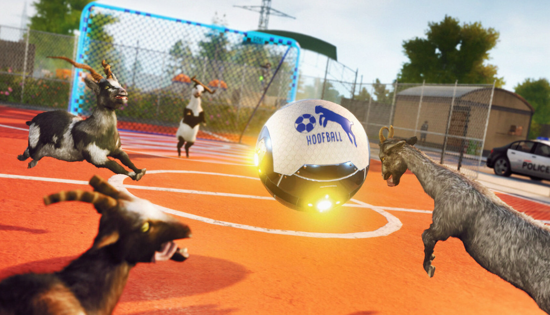 模拟山羊3与一名路人传球攻略