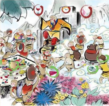 玩梗大乱斗花果山聚会攻略