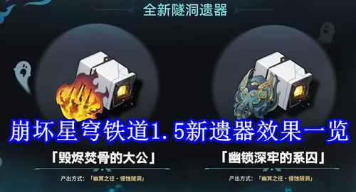 崩坏星穹铁道1.5新遗器效果一览